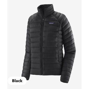 Patagonia black Quilted Puffer Jacket Down Sweater